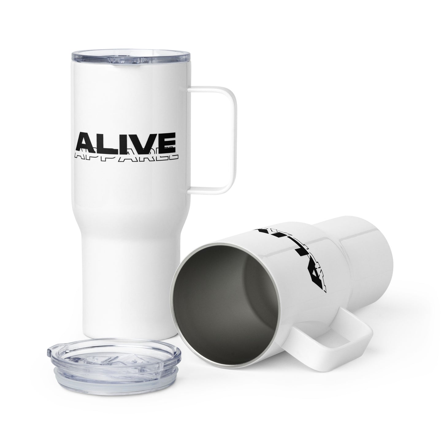 Alive Travel mug with a handle